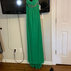 Green gown size 2